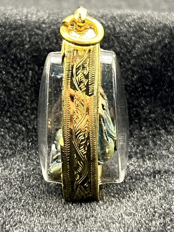 魯士坤皮/阿贊禁聘 聖血嬌睛當披神魯銅版立尊（意大利金爆鑽殼） - Image 4