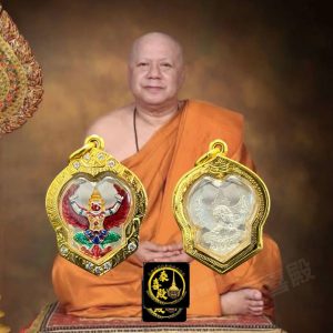 全泰第一鷹神龍婆屈啦 2567 純銀材質·細模·義大利金鑽殼